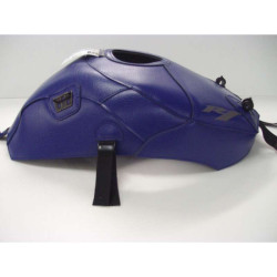 Tapis de réservoir Bagster baltique/blanc/lisere or (1571D) Yamaha YZF-R1