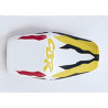 Saddle cover Bagster (2003Q) White/Black/Citron/Coquelicot/Letters Citron Honda CBR600 95-96