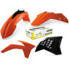 Plastic Kit Acerbis 4 pièces KTM SX125, 150,  250 / SX-F250, 350, 450 11-12