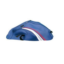 Tapis de réservoir Bagster bleu/pointes rouges et blanches (1552B) Suzuki GSX650 F