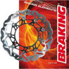 Disque de frein avant droit Braking SK2 WK089R Suzuki GSR750 11-16