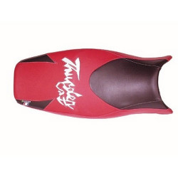 Housse de selle Bagster (2039G) Rouge Fonce/Noir/Lettres Argent Yamaha YZF600 R 99-01