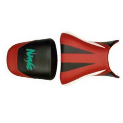 Housse de selle Bagster (2090H) Rouge/Noir/Blanc/Lettres Eucalyptus Kawasaki ZX6 R 00