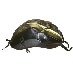 Bagster tank mat black/deco white/yellow gold (1602C) Yamaha FZ 8