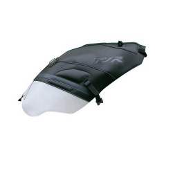 Tapis de réservoir Bagster noir/gris clair/bande anthracite (1516F) Yamaha FJR1300