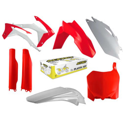 Full Plastic Kit Acerbis 6 pièces Honda CRF250 2010 / CRF450 09-10