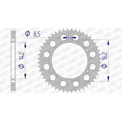 AFAM 48 teeth not 520 type 15305 Suzuki PE 175