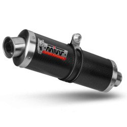 Silencieux Homologué Mivv OVAL Carbone (S.001.LE) Suzuki GSX-R 600