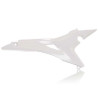 Air box covers white Acerbis Honda CRF450R (0016984.030)