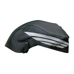 Bagster black/deco steel and grey tank mat (1557B) Honda CBF600 N (no fairing)