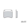 BREMBO organic brake pads 07GR6610