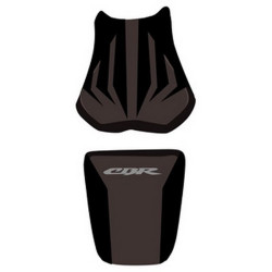 Housse de selle Bagster (2164E) Noir/Gris Clair/Lettres Blanches Honda CBR600RR 06