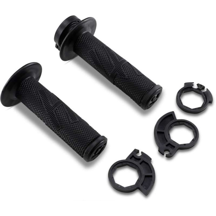Poignées moto cross ODI EMIG PRO V2 LOCK-ON Noir