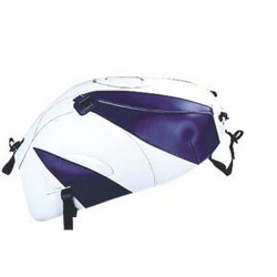 Tapis de réservoir Bagster blanc/baltique/bleu (1316N) Suzuki GSX750 R