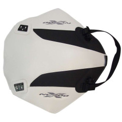 Tapis de réservoir Bagster blanc/noir mat (1631B) Honda NC 700 X