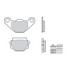 Plaquettes de frein sinter BREMBO 07KS04SD