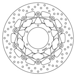 Disque de frein Brembo Série Oro 78B40867