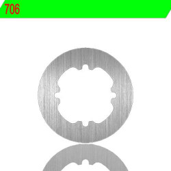 Rear brake disc NG 706 WR125/250
