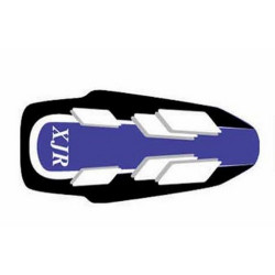 Housse de selle Bagster (2056N) Baltique/Noir/Blanc/Lettres Blanches Yamaha XJR1300/SP 01