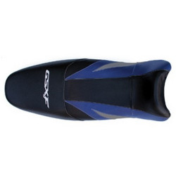 Saddle cover Bagster (2102O) Baltic/Black/Gris Clair/Letters Grises Claires Suzuki GSX600/750 F 02