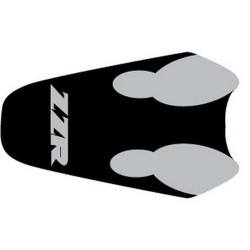 Saddle cover Bagster (2139C) Black/Gris Clair/Letters Grey Claires Kawasaki ZZR1200 02-04