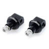 Puig passenger footrest supports Aprilia SHIVER 750 TUAREG 660