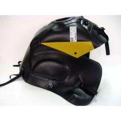 Tapis de réservoir Bagster noir/pointes jaune or (1384J) Honda XL1000 V Varadero