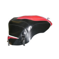 Tapis de réservoir Bagster blanc/vermillon/noir (1486W) Aprilia 1000 Tuono/Factory