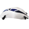 Tapis de réservoir Bagster blanc/pointes bleues (1569G) Suzuki GSX-R 1000