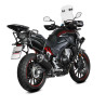 Silencieux homologué Mivv DELTA RACE Inox noir (H.084.LDRB) Honda CB500X