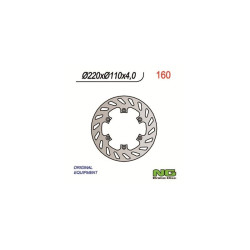 Disque de frein moto NG (réf. 160)