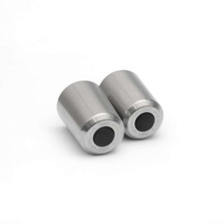 Embouts de guidon R&G (BE0152SS) Kawasaki Versys 650/Z650RS/Z900/RS/SE/Café/Z1000 H2/SE