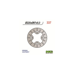 Disque de frein moto NG (réf. 337)