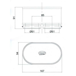 Filtres à air (x2) BMC FM3092 YZF750R/SP FZR1000 GSX-R750 92-95 GSX-R1100 93-98 2