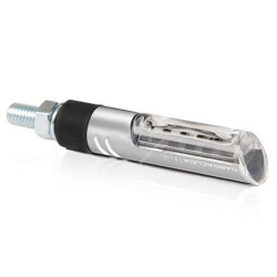 Clignotants moto Barracuda IDEA B-LUX Argent