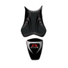 Saddle cover Bagster (2209A) Black/Black Mat/Letters Red and Grey Suzuki GSX1000R 09-11