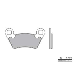 Plaquettes de frein sinter BREMBO 07PO07SD