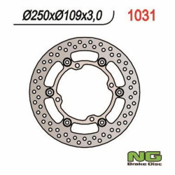 Disque de frein moto NG fixe 250mm (réf. 1031)