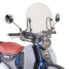 Pare-brise incolore Givi 1168A sans fixation Honda 125 Super Cub C 2018-2026