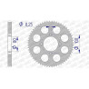 Couronne alu AFAM 60 dents pas 420 type 93118 GAS-GAS TXT 80 Rookie