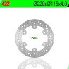 Disque de frein arrière NG 422 Yamaha YZ125, TDR125, WRF400