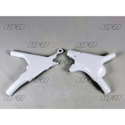 UFO frame protectors white CR125/250R 92-97
