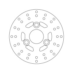 Disque de frein Brembo Série Oro 68B40710