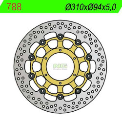 Disque de frein avant NG Honda CBR 600/1000 RR, CB1000R, CB1300