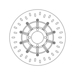 Disque de frein Brembo Série Oro 68B407D2