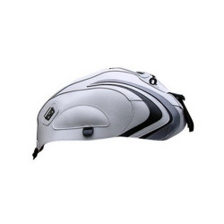 Bagster light grey/black steel and light grey tank mat (1518G) Yamaha YBR 125
