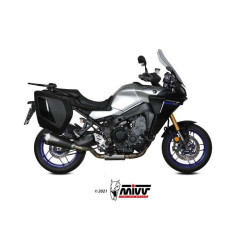 Ligne complète Mivv DELTA RACE Inox noir (Y.069.LDRB) Yamaha Tracer 9/GT 2