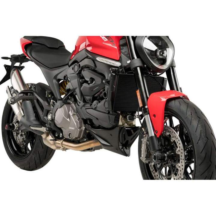 Engine cover Puig black mat (20714J) Ducati MONSTER 937