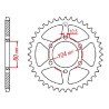 Couronne acier JT 42 dents pas 520 type 478