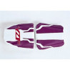 Housse de selle Bagster (2014E) Blanc/Cassis/Lettres Persico Yamaha YZF750 94-95